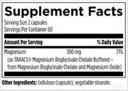 Magnesium Glycinate Complex by Designs for Health, 120 Capsules (formerly Magnesium Buffered Chelate)