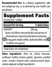 Allicillin™ by Designs for Health, 60 Softgels