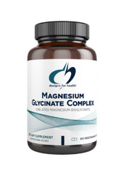 Magnesium Glycinate Complex by Designs for Health, 120 Capsules (formerly Magnesium Buffered Chelate)