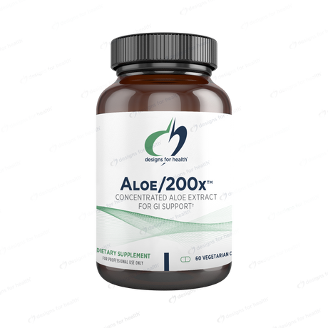 Aloe 200x™ by Designs for Health, 60 Vegetarian Capsules