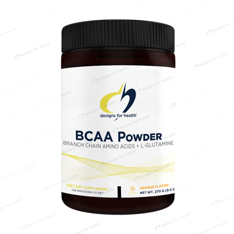 BCAA Powder with L-Glutamine by Designs for Health, 270g (9.5 oz)