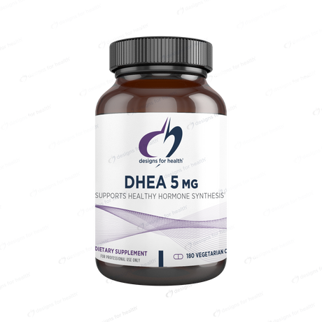 DHEA 5mg by Designs for Health, 180 Vegetarian Capsules