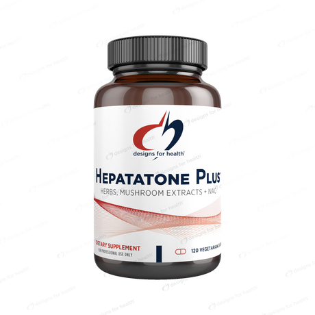 Hepatatone Plus™ by Designs for Health - 120 vegetarian capsules