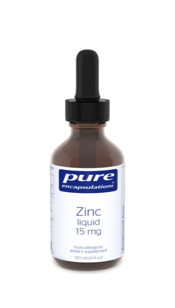 Zinc Liquid by Pure Encapsulations - 15mg