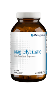 Mag Glycinate by Metagenics, 240 Tablets