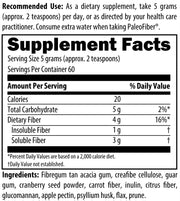 PaleoFiber® by Designs for Health - Unflavored and Unsweetened 300g (10.6 oz)