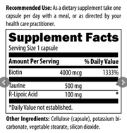 Stabilized R-Lipoic Acid Supreme by Designs for Health, 60 Vegetarian Capsules