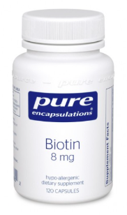Biotin by Pure Encapsulations - 8mg, 120 Capsules
