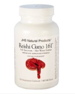 Reishi Gano 161 by JHS Natural Products, 150 Vegetarian Capsules