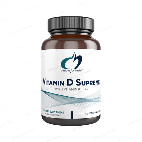 Vitamin D Supreme by Designs for Health, 60 Vegetarian Capsules