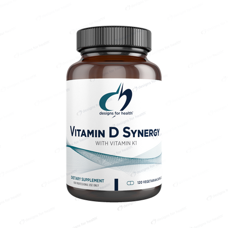 Vitamin D Synergy by Designs for Health, 120 Vegetarian Capsules